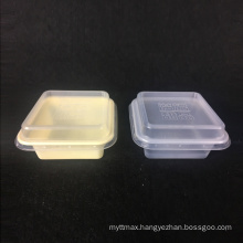 New style plastic pet packaging box with lid for sweet